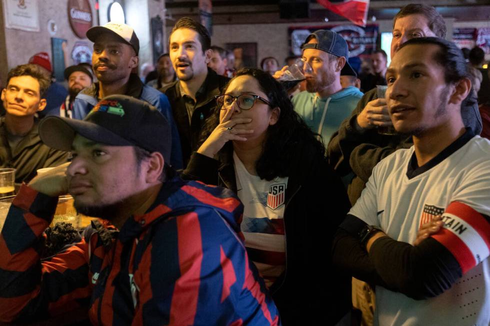 Raphael Madrigal, left, Vanessa Contreras, center and Andres Madrigal, right, members of the Am ...