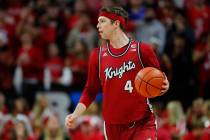 Rutgers guard Paul Mulcahy (4) dribbles the ball against Indiana during the second half of an N ...