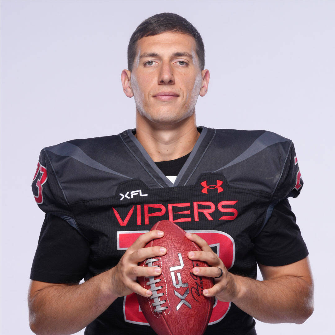 Vegas Vipers quarterback Luis Perez. (XFL)