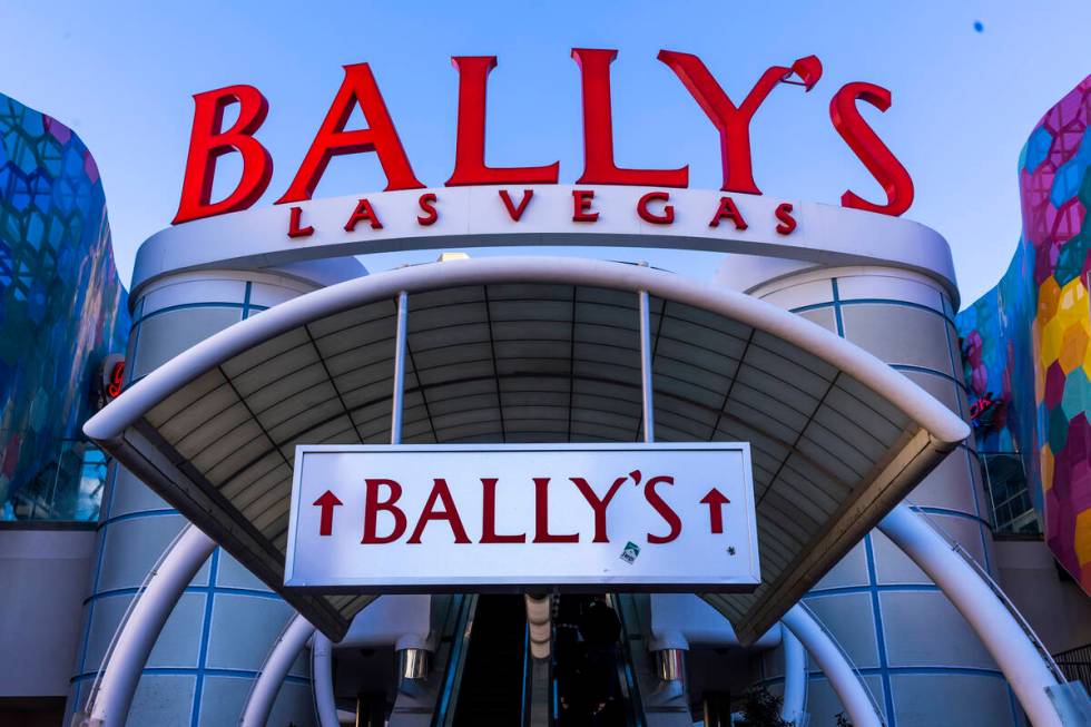 New signage is yet to be installed outside Horseshoe Las Vegas (formerly Bally's), with the reb ...