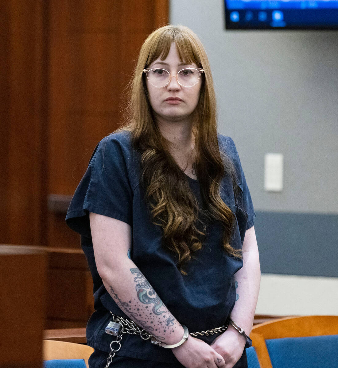 Lauren Courtney, who pleaded guilty to a murder charge in the death of a 5-year-old boy she was ...