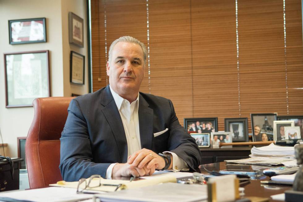 Greg Ferraro, president and founder of The Ferraro Group, poses for a portrait on Dec. 5, 2022, ...