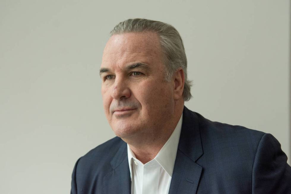 Greg Ferraro, president and founder of The Ferraro Group, poses for a portrait on Dec. 5, 2022, ...