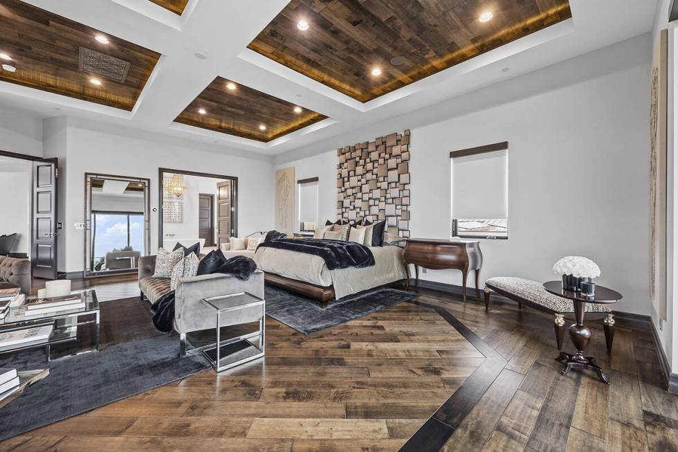 The master bedroom. (Douglas Elliman, Nevada)