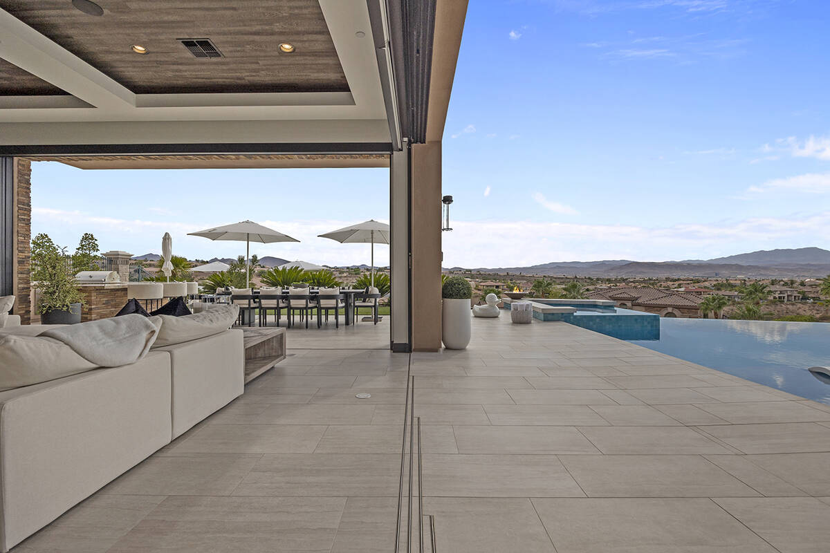 The patio. (Douglas Elliman, Nevada)