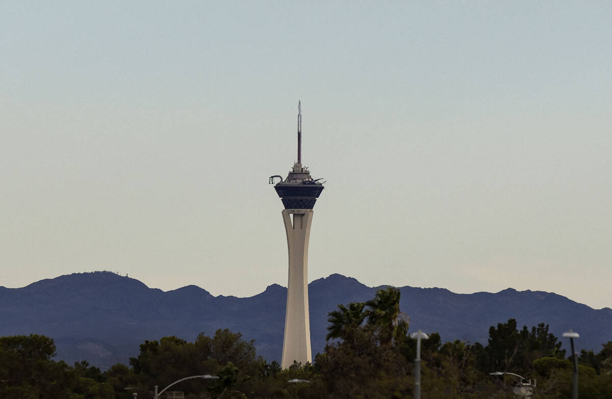 The high in Las Vegas will be around 50 on Saturday, Dec. 17, 2022, according to the National W ...