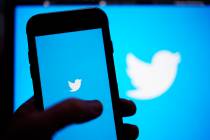 The Twitter application is seen on a digital device, April 25, 2022, in San Diego. (AP Photo/Gr ...