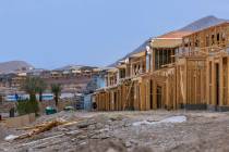 New home construction underway this summer at Centennial Heights. Las Vegas real estate experts ...