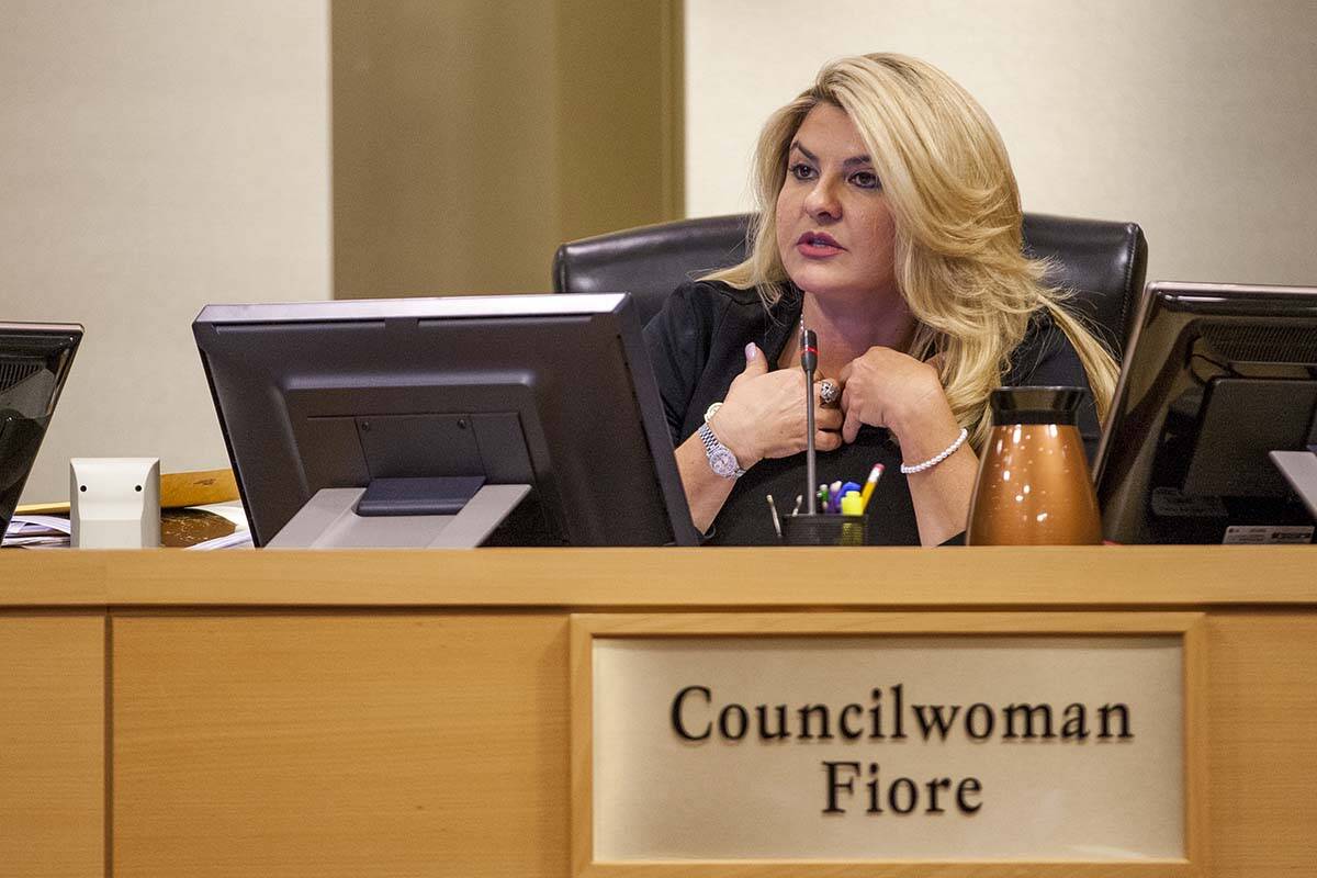 Councilwoman Michelle Fiore. (Las Vegas Review-Journal)