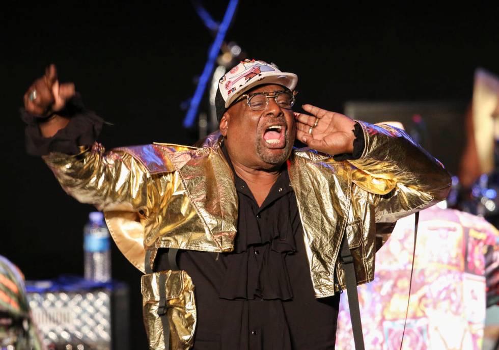 George Clinton & Parliament-Funkadelic performs at the Fox Theatre on Thursday, July 25, 20 ...