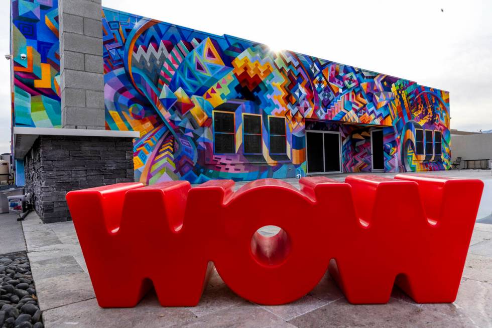 Marketing CEO Brandon Bowsky owns a home that he had a mural painted on its east and north faci ...