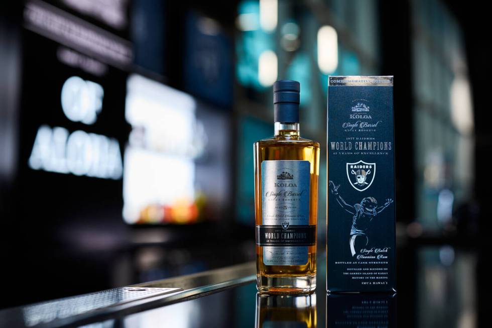 The Las Vegas Raiders and Koloa Rum Company of Hawaii are debuting, in January 2023, a limited- ...