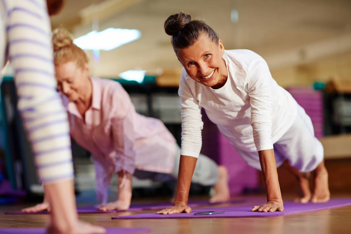 Exercise can help you build strong bones and slow bone loss. (Getty Images)