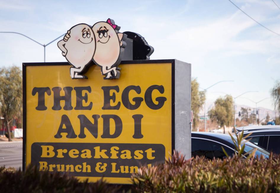 Egg and I, a breakfast restaurant, on Thursday, Jan. 12, 2023 (Amaya Edwards/Las Vegas Review-J ...