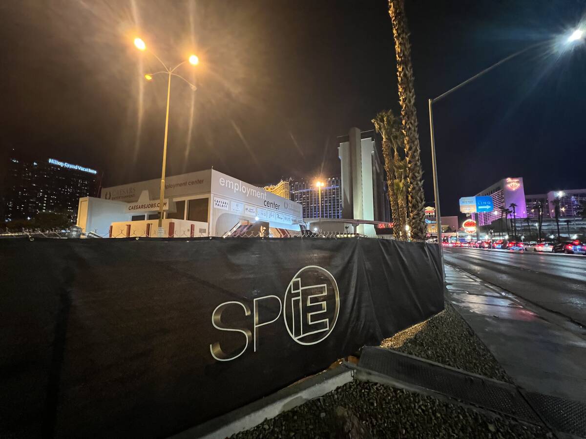 A shot of the SPiE (SP Immersive Entertainment) fencing along what is expected to be the site o ...