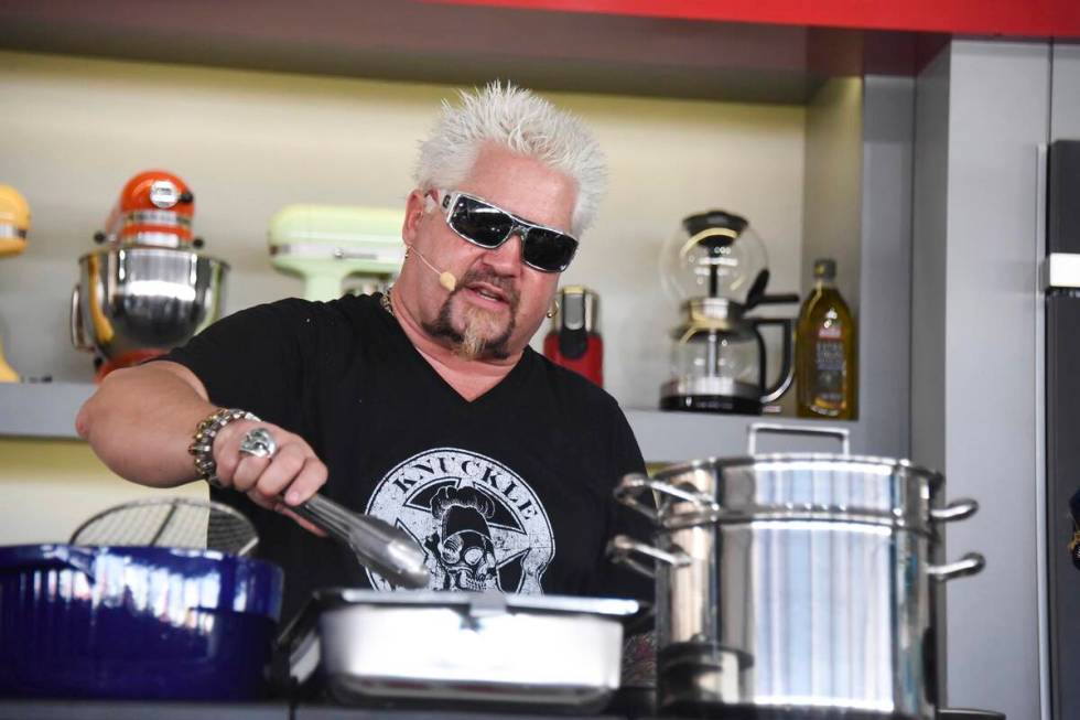 Guy Fieri hosts the South Beach Wine & Food Festival - Goya Foods' Grand Tasting Village Ki ...