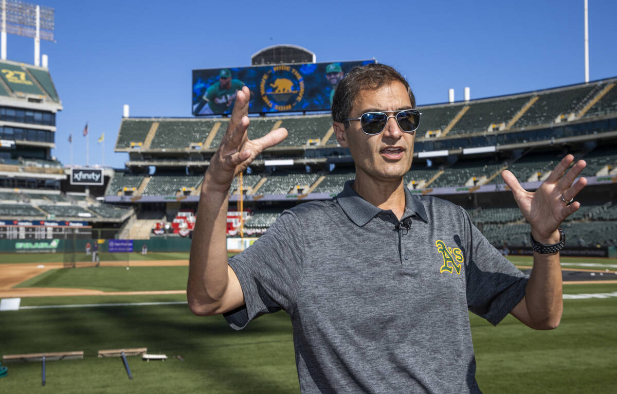 Oakland A's President Dave Kaval talks about the current state of the team, location and future ...