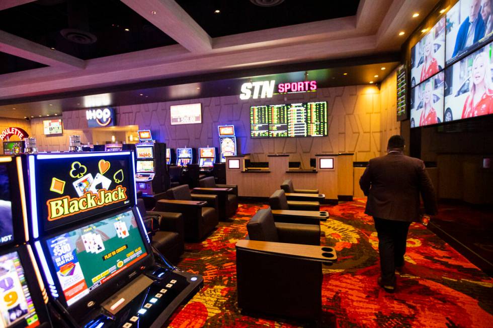 Jonathan Veltri, general manager at Wildfire Casino, slated to open this Friday, walks through ...