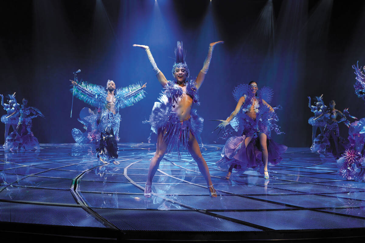 A scene from "Awakening," a lavish show undergoing "evolutions" at Wynn Las Vegas. (Wynn Las Vegas)