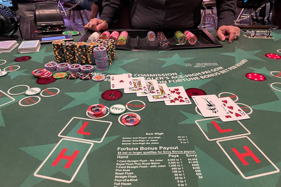 A pai gow player won $718,745 on Thursday, Feb. 9, 2023, at Harrah's in Laughlin. (Caesars Ente ...