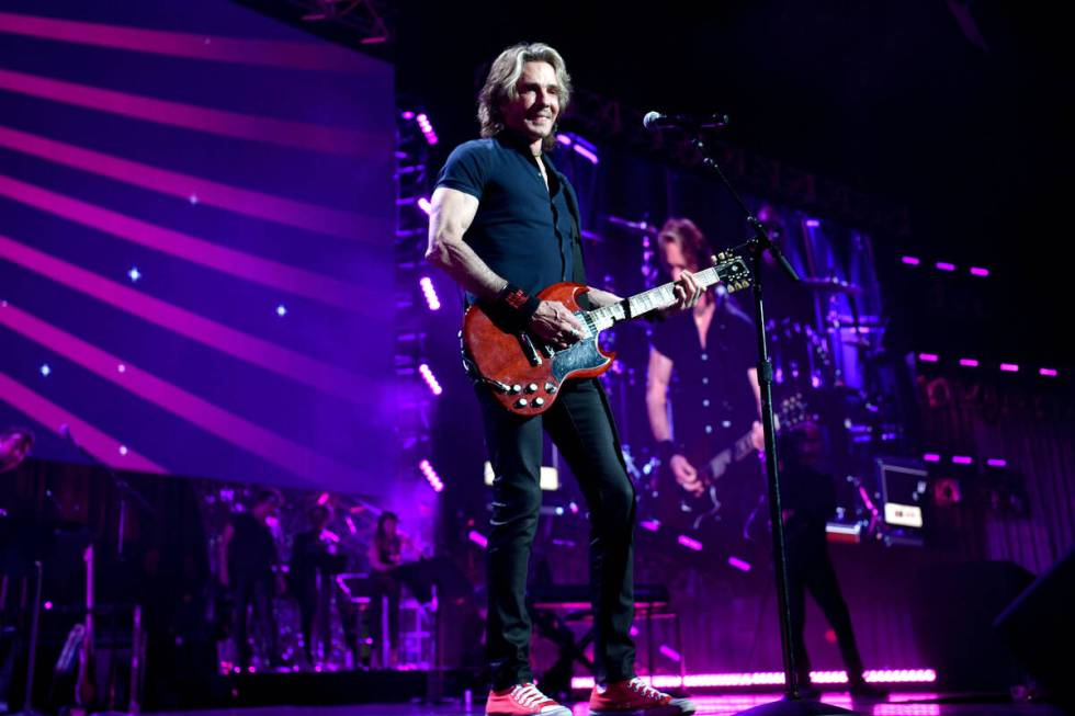 LAS VEGAS, NEVADA - FEBRUARY 18: Rick Springfield performs onstage during Keep Memory Alive Hos ...