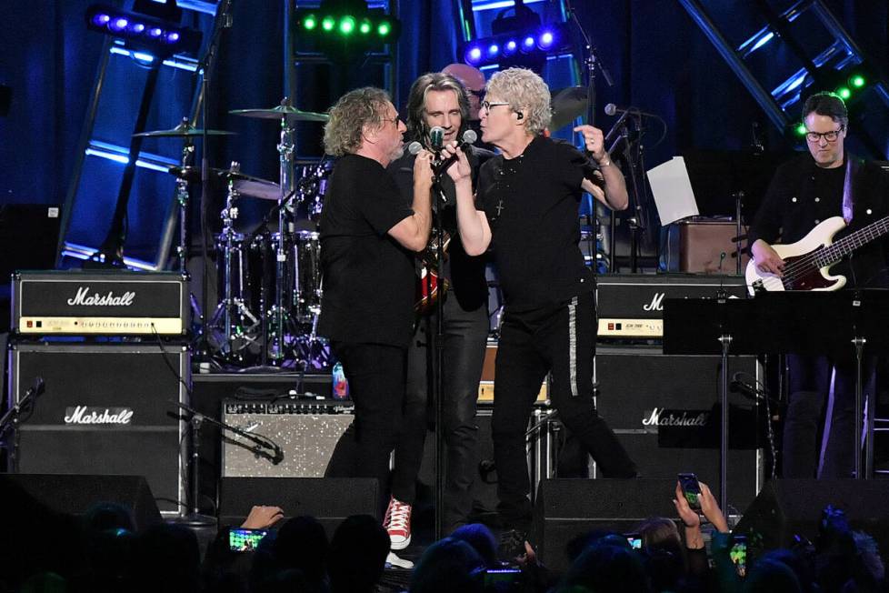 Sammy Hagar, Rick Springfield and Kevin Cronin perform at the 26th Keep Memory Alive Power of L ...