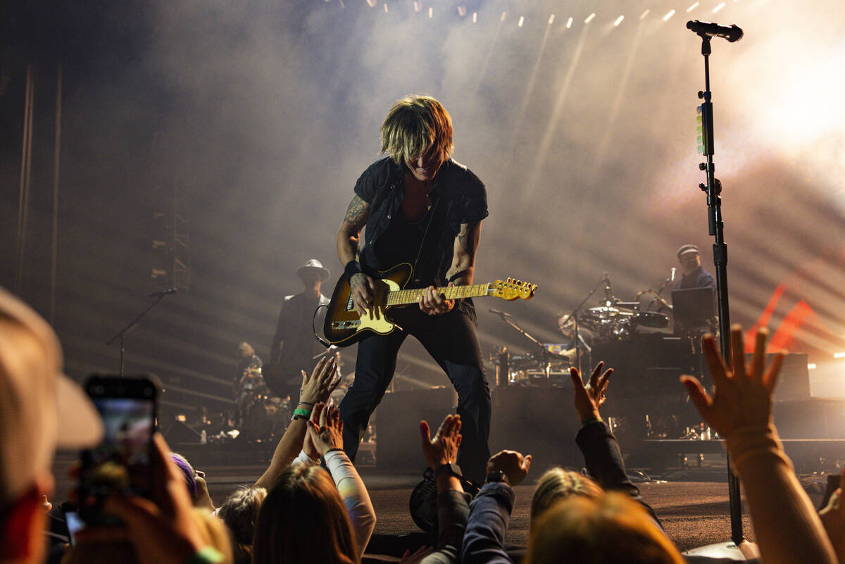 Keith Urban. (File/Las Vegas Review-Journal)