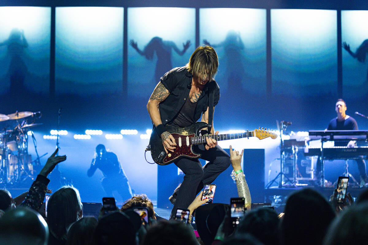 Keith Urban. (File/Las Vegas Review-Journal)