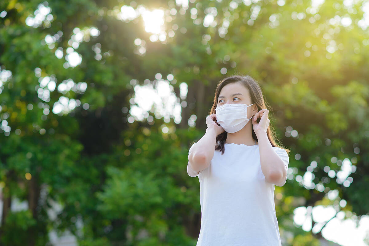 One commonality shared by COVID and allergies? Wearing a face mask could offer some protection ...