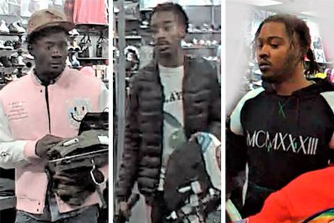 Police are seeking three men in connection with an armed robbery that occurred Thursday, March ...