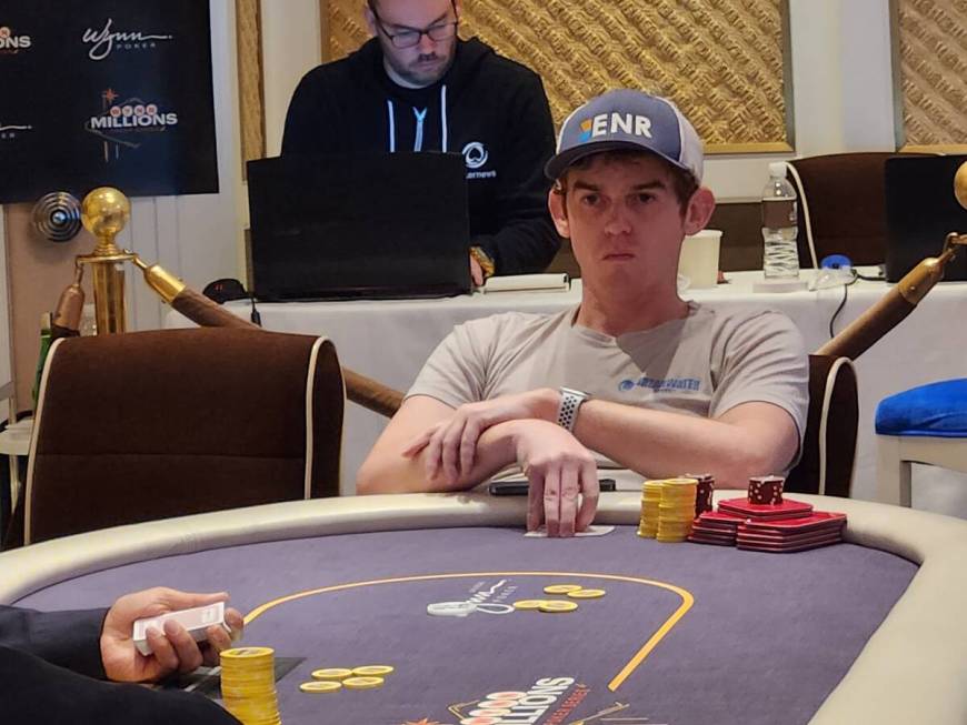 Andrew Esposito finished second in the $3,500 buy-in Wynn Millions No-limit Hold'em Main Event ...