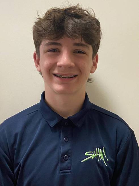 SLAM Academy's Drake Hooiman is a member of the Nevada Preps All-Southern Nevada wrestling team.