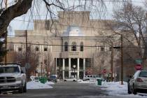 The Nevada Legislature building is seen on Tuesday, Feb. 7, 2023, in Carson City. (Ellen Schmid ...