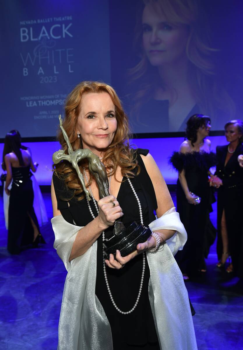 Actress Lea Thompson attends Nevada Ballet Theatre's 2023 Woman of The Year Honoring Lea Thomps ...