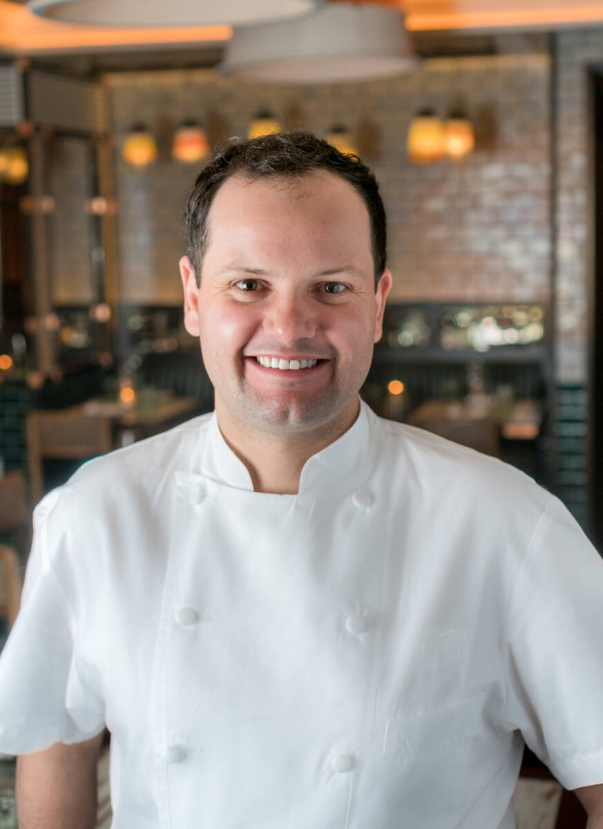 Jason Hall, executive chef of Tao Group Hospitality, helped create the menu for the new Cathéd ...