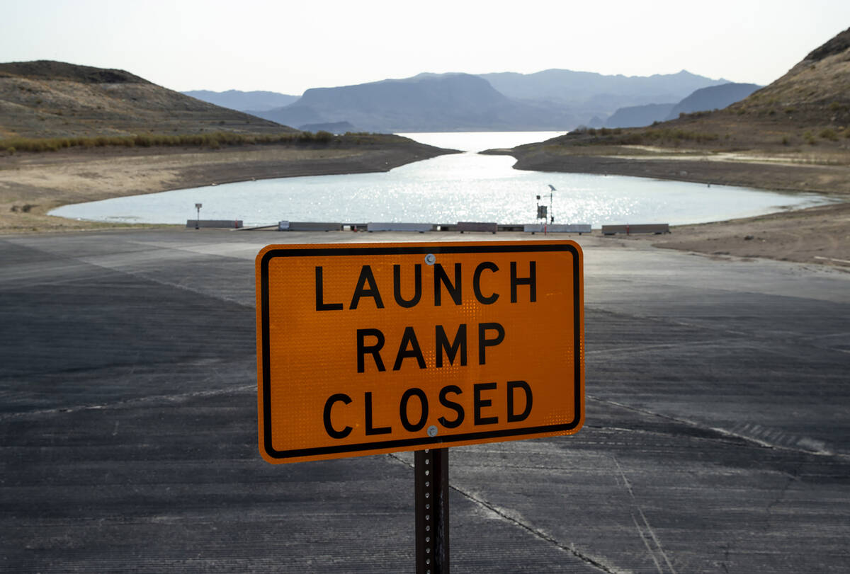 One National Park Service boat launch is operating at Lake Mead National Recreation Area. Work ...