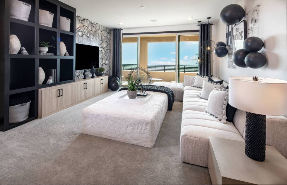 Move-in ready luxury homes priced over $1 million include Carmel Cliff by Pulte Homes with five ...