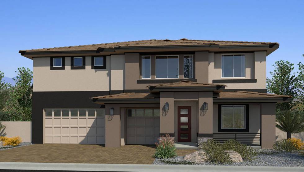 Homes inside Symmetry Summit offer masterfully designed two-story floor plans ranging from 3,76 ...