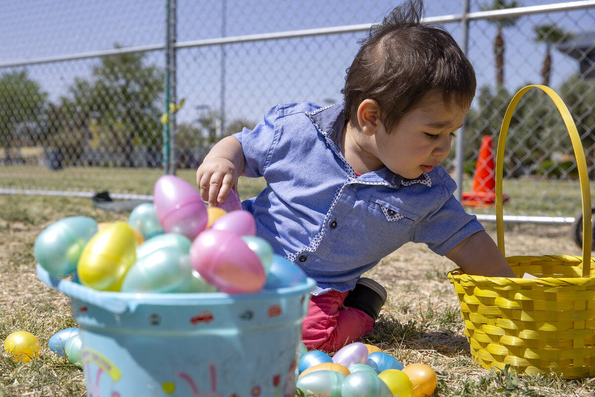 Children hunting for Easter eggs this weekend will have good weather in the Las Vegas Valley. T ...