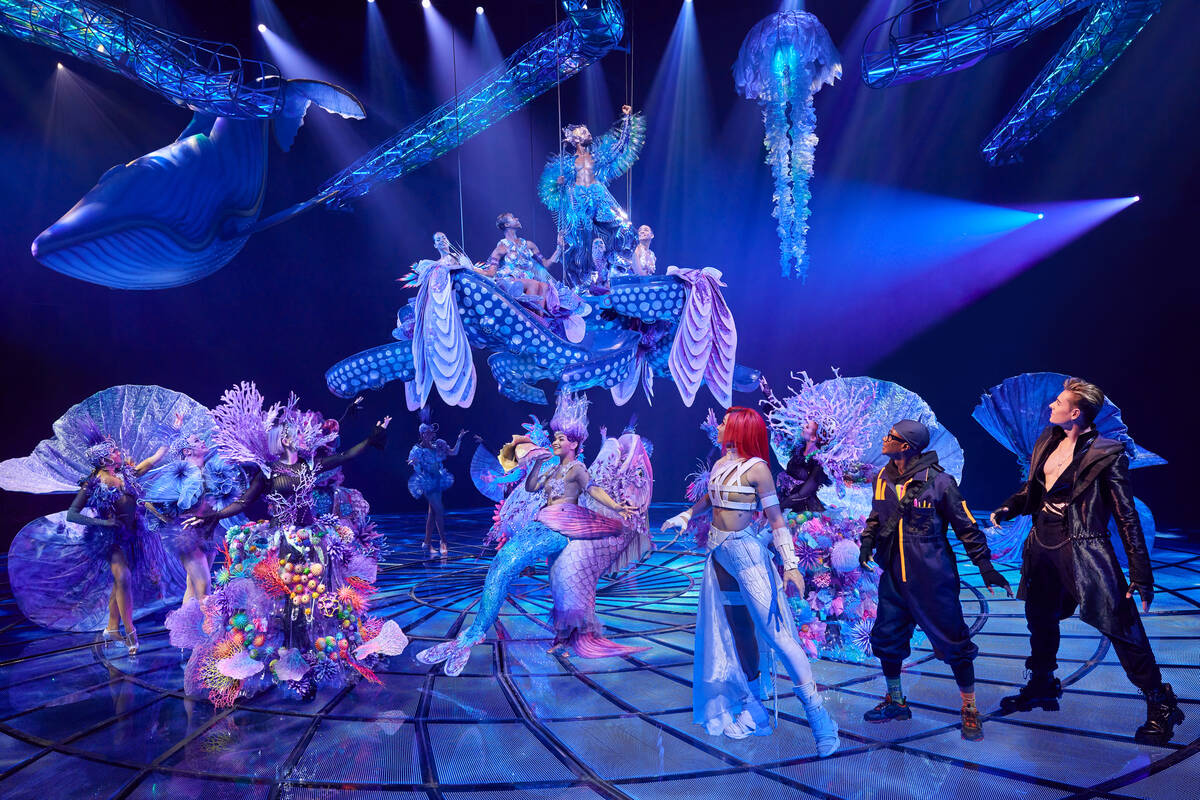 A scene from "Awakening," a lavish show at Wynn Las Vegas. (Wynn Las Vegas)