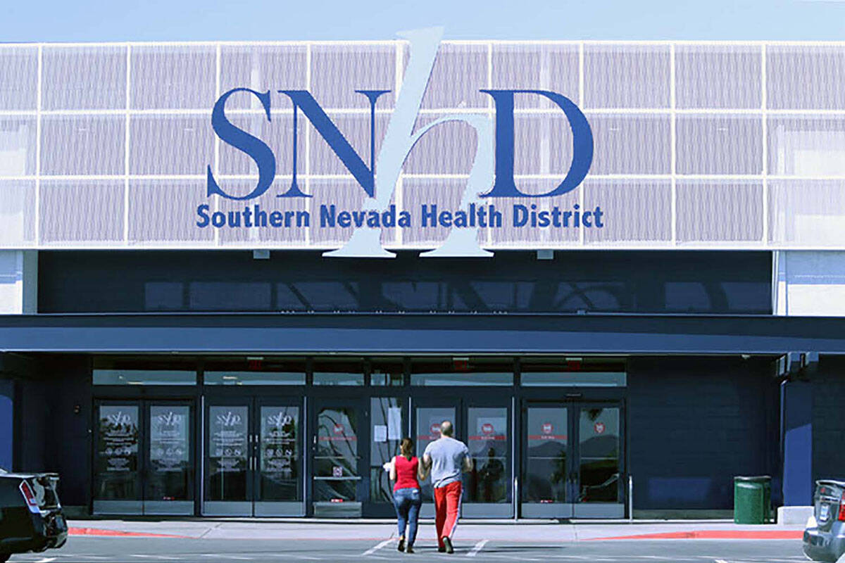 Southern Nevada Health District offices (File/Las Vegas Review-Journal)