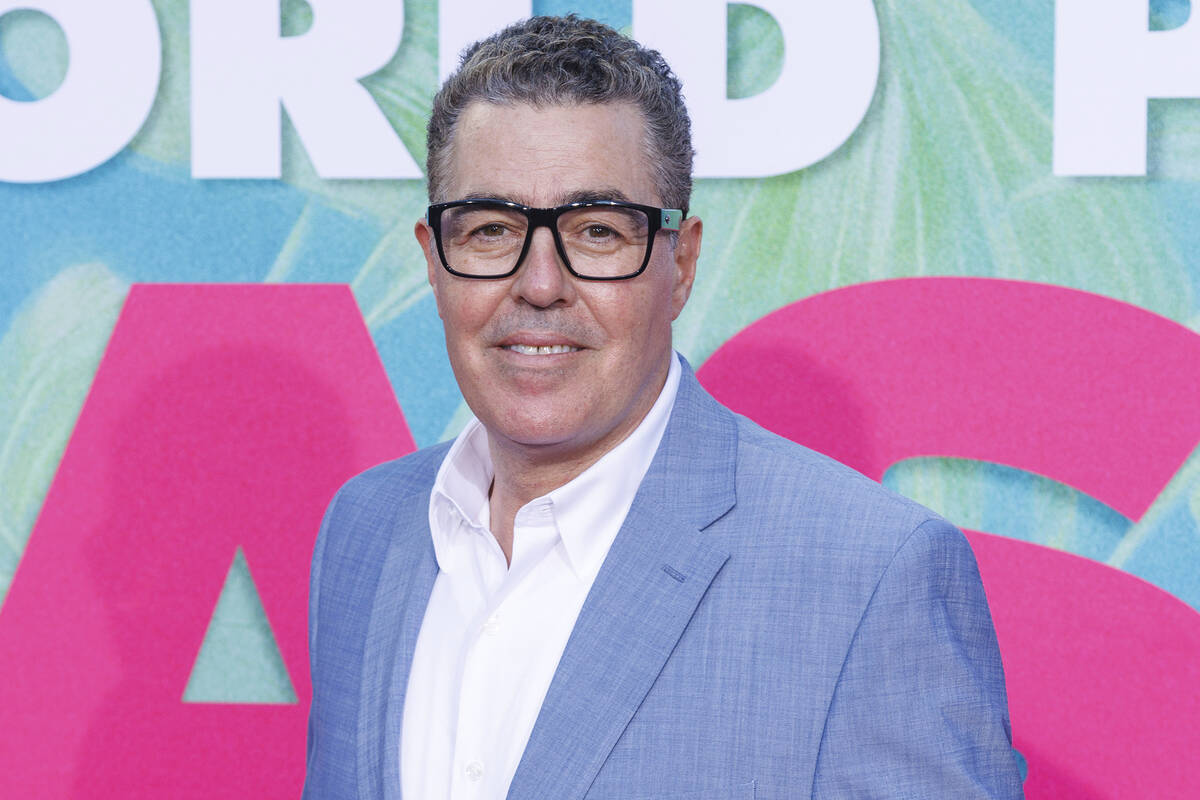 Adam Carolla arrives at the World Premiere of "Easter Sunday" on Tuesday, Aug. 2, 202 ...