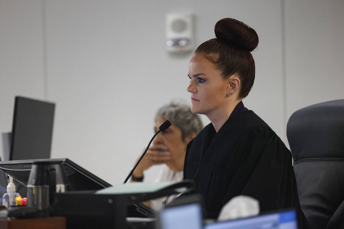 Judge Rebecca Saxe listens to an attorney for José Montes, who was arrested in connection ...