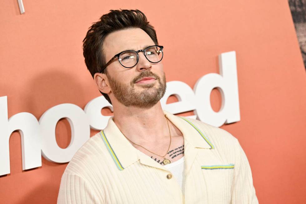 Chris Evans attends the premiere of Apple Original Films' "Ghosted" at AMC Lincoln Sq ...