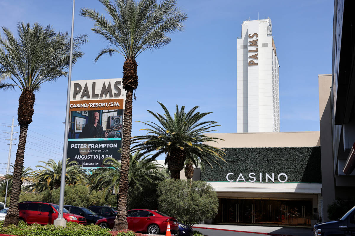 The Palms is shown during a celebration for the one year anniversary of San Manuel Band of Miss ...