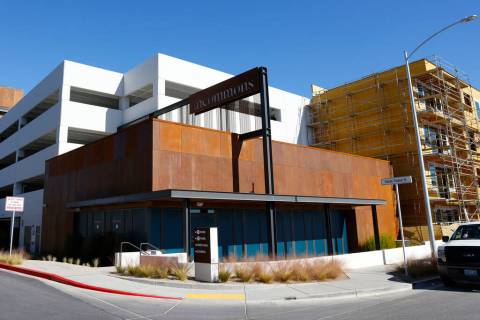 The UnCommons mixed-use complex in the southwest Las Vegas Valley is seen on Monday, Nov. 14, 2 ...