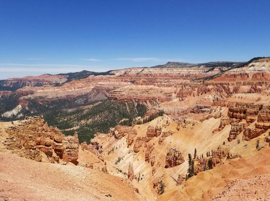 Nature’s sculpture garden: Cedar Breaks National Monument’s amphitheater is a half-mile de ...