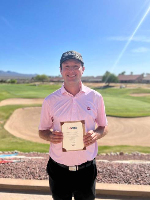 Las Vegas resident Max Marsico made it through local qualifying for the 2023 U.S. Open at Casab ...