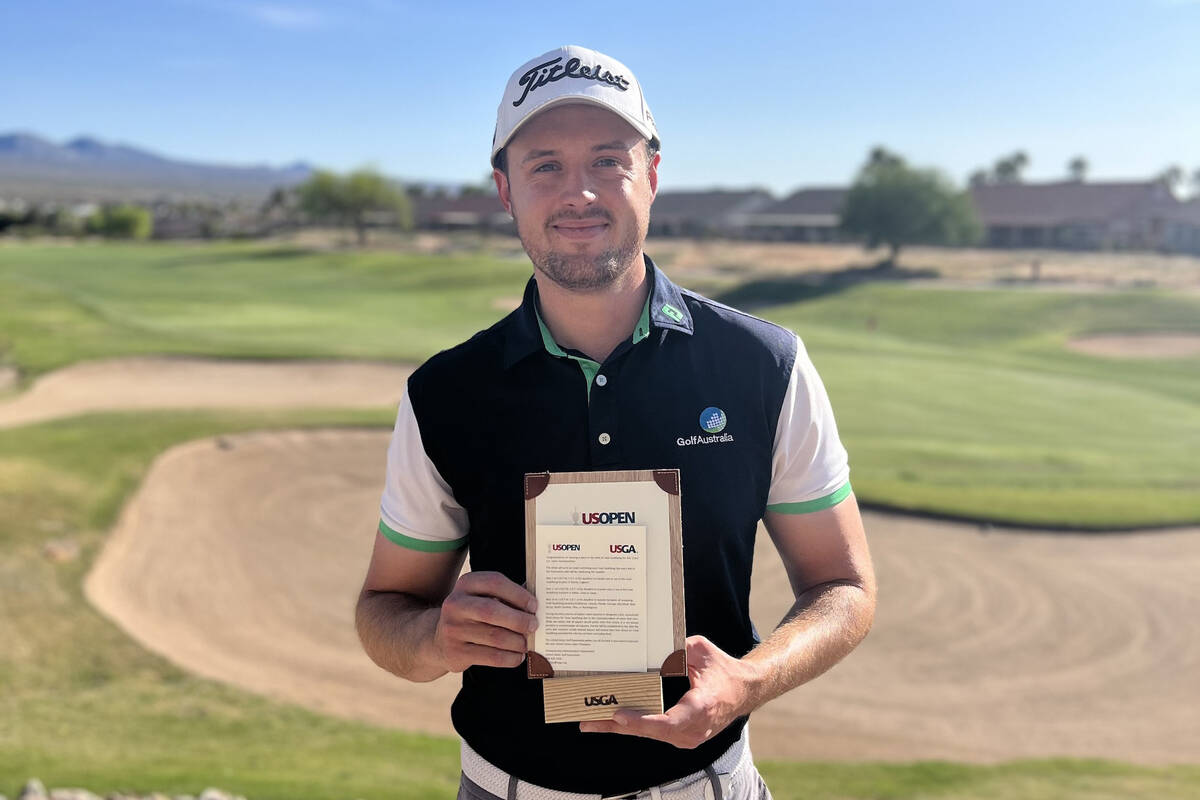 Former Palo Verde High and UNLV golfer Jack Trent made it through local qualifying for the 2023 ...