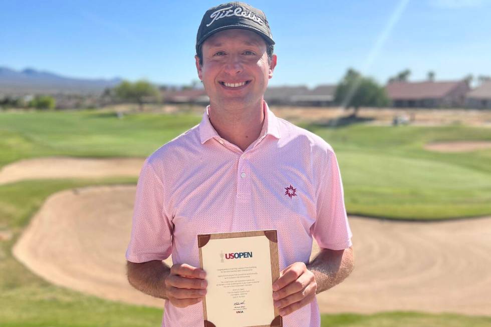 Las Vegas resident Max Marsico made it through local qualifying for the 2023 U.S. Open at Casab ...